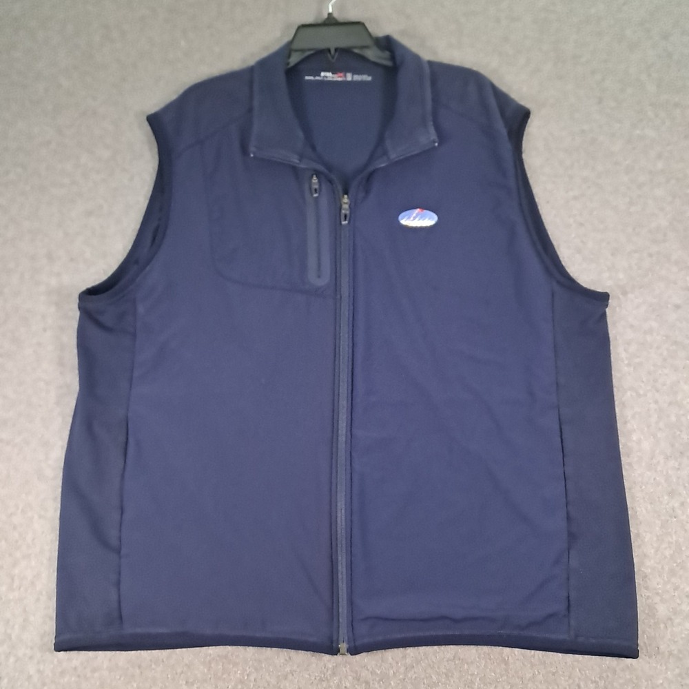 RXL Ralph Lauren Performance Golf Vest Blue Cott/Polly Blend XXL